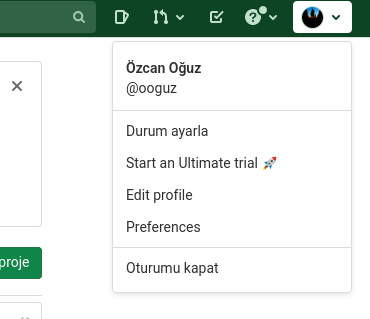 GitLab giriş